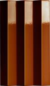 Triangle L Glossy Brun